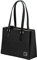 Samsonite Essentially Karissa - Schultertasche mit 3 Fächer, 34 cm, Schwarz (Black)