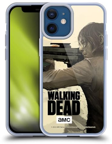 Head Case Designs Offizielle AMC The Walking Dead Daryl Dixon Staffel 11 Schluessel Kunst Gelhülle [Militärischer Schutzgrad] Kompatibel Mit Apple iPhone 12 Mini Und Kompatibel Mit MagSafe