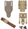 Schnellverschluss-System-Kit, mit Holster-Oberschenkelriemen, Mid-Ride-Beinschlaufen-Plattform（20cm） QLS 22 19 Adapter-Basis