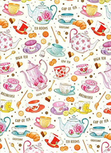 ARKRAFT Geschenkpapier Set 3 Blatt XXL 90 x 65 cm Kunststofffreie Verpackung Papier FSC (18-9256)