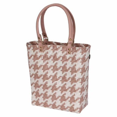 [DL] Mayfair Shopper Copper Blush with Champagne Pattern Size XS with Long PU Handles
