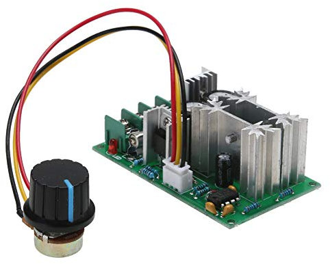 MARKELL 20A PWM DC Motor Drehzahl Regler 12V 24V 36V 48V mit Potentiometer Knopf Schalter