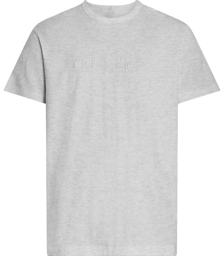 Calvin Klein Herren T-Shirt Kurzarm Crew Neck Rundhalsausschnitt