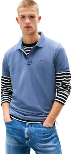 Tommy Jeans Herren Poloshirt Kurzarm Slim Placket Slim Fit