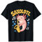 Axolotl Saxophonspieler Cute Axolotl mit Saxophon T-Shirt