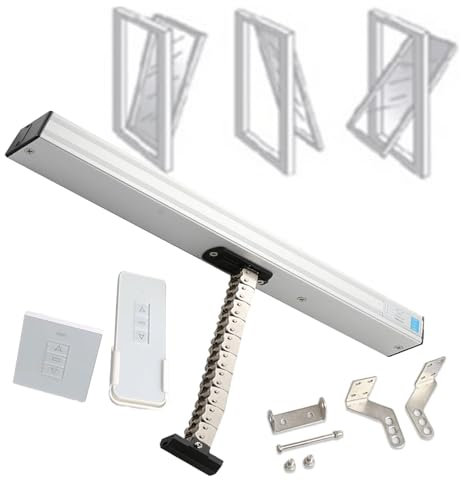 Automatischer Fensteröffner mit Kettenmotor - Elektrischer Fensteröffner-Antrieb mit Kettenmotor, 300/400/500/600/700/800 mm Hub, für Oberlichter/Dachfenster,500mm