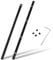 Piriuuo 2 Pcs Track Saw Guide Rail Connector Set, P-45777 Stainless Steel Track Saw Accessories (Black)
