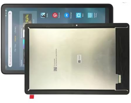 for Amazon Kindle Fire HD 10 HD10 11th Gen 2021 10.1 T76N2B T76N2P LCD Display Touch Screen Digitizer Glass Assembly Repair (OEM Black)