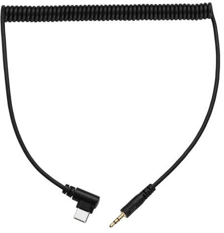 HangTon USB-Typ-C-Auslöserkabel für Sony A7C2, A6700, A7 V, ZV-E1, ZV-E10 II, A7C R Kamera, 2,5 mm Fernauslöser-Steuerung, Fokus, Serienaufnahmen