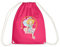 Spreadshirt Prinzessin Lillifee sitzend Turnbeutel, One size, Fuchsia