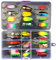 CHSEEO Kit di Esche da Pesca, 31Pcs Artificiale Pesca Richiamo Set Esche da Pesca Crankbaits Swimbait Cucchiaini da Pesca Attrezzatura di Pesca Esche Artificiali Perfetto per Pesca #1