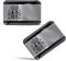 Biomar Labs® 2 x 3D Gel Pegatinas Siliconas Adhesivos Auto Coche Moto Bici Ordenador Bandera Nacional de España Española Spain Plata F 133