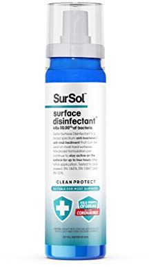SurSol Surface Disinfectant, 100ml, Clear