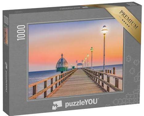 puzzleYOU: Puzzle 1000 Teile „Vineta-Brücke, Ostseebad Zinnowitz auf der Insel Usedom“ – aus der Puzzle-Kollektion Usedom
