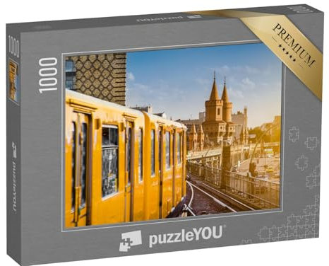puzzleYOU: Puzzle 1000 Teile „Die Berliner durch Friedrichshain-Kreuzberg“ – aus der Puzzle-Kollektion Deutschland, Deutsche Städte