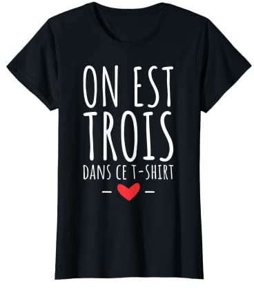 Enceinte Jumeaux Naissance Annonce De Grossesse Maman T-Shirt