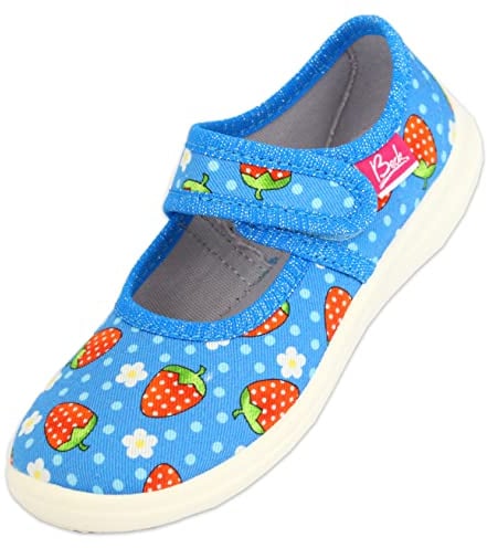 Beck Unisex Kinder ErdbeereHausschuh