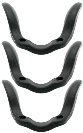 3stücke Professionelle Nasenpads Für Brillen Verstellbare Nasenstützen Für Radfahrer Universelle Nasendichtungen Für Brillen Schwarz Brillen Zubehör