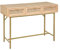 Atmosphera Créateur d'Intérieur - Console Rayo 3 Tiroirs - Meuble de Rangement en Bois pour Chambre, Salon, Bureau, Entrée - L110 x H80,5cm