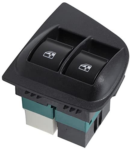 KASturbo Interruttore alzacristalli elettrici Pulsante regolatore con pannello per Fiat Doblo Cargo 2004-2010 735417033 735417033A