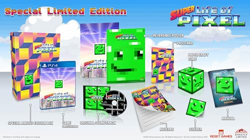 Strictly Limited Games - Super Life of Pixel - Limited Physical Release - Special Limited Edition - (PlayStation 4)