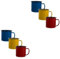 COLLBATH 6 Pz Tazza smaltata casa versare bicchiere per bevande pentola tazze da bere vintage tazzine caffe tazze caffe tazza da caffe tazza caffe coffee mug tazza in smalto tazze smaltate