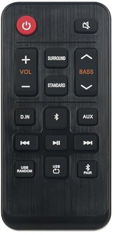 Replacement Soundbar Remote Control Suits for Samsung Audio Sound bar HW-T400 HWA40R/ZA HW-T400/XU HW-A40R HW-A40R/ZA HW-T400/XP (AH81-11699A)