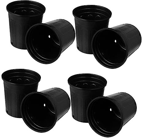 OFFSCH 25pièces Pots De Culture Flexibles pour Pots De Démarrage pour Plantes Contenants De Fleurs Et Foliages