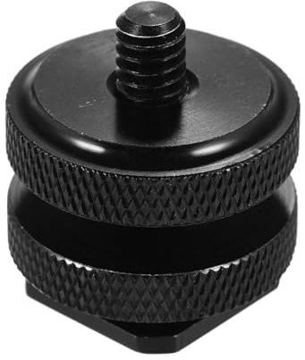 Adaptateur De Montage Pour Griffe Porte-appareil Photo – Support Triple Griffe Froide, Support D'extension De Flash | Accessoire DSLR, Support De Microphone Et De Lumière LED, Compatible Avec Filetage