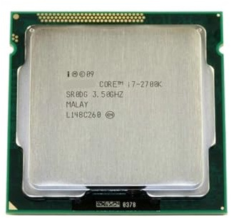Procesador de CPU LGA 1155 de Cuatro núcleos Core i7 2700K a 3,5 GHz