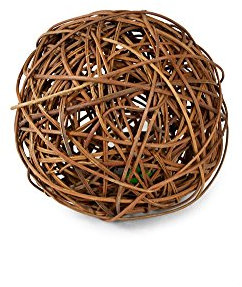 Elmato 10496 Weidenball mit Glocke, 20 cm