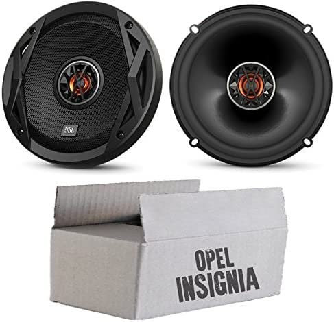 Lautsprecher Boxen Einbauset passend mit JBL Club 6522 | 2-Wege | 16,5cm Koax Auto Einbauzubehör - passend für Opel Insignia