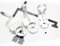 iMusk Original Bandkabel Kit Schraube Gimbal Reparatur Sets für DJI Phantom 3 Advanced / Professionelle / 4K Drone Quadcopter Ersatzteile Zubehör