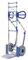 Vollmontierte EXPRESSO Alu Profi- Sackkarre für Getränkekisten & Elektrogeräte AE24381125 / 250kg / pannensichere Vollgummireifen/Schaufel L 24,5 x B 22 cm