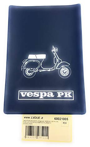 Tasca Porta documenti vintage per VESPA 50 125 PK S XL RUSH N FL FL2 HP AUTOMATICA PLURIMATIC