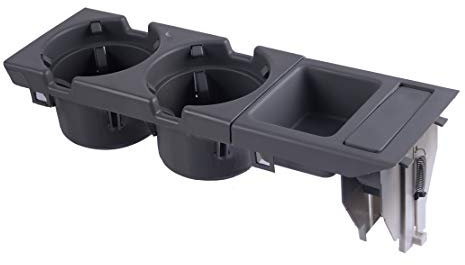 Console Centrale Grise Porte gobelet à Boisson Porte-Monnaie pour BMW Série 3 E46 1999-2006