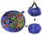 SUMBABO Spielzeug Aufraeumsack Teppich Sack für Lego - Spielzeug Aufbewahrung Matte Tasche Spielmatte Sack von Kordelzug mit Kappe wie Reisetasche als Geschenk