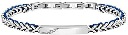 Sector No Limits Bracciale PULSEIRA, Bandy, Nylon AZ Chiaro, 22 cm SZV73 Marca, Única, Metalli non preziosi, Nessuna pietra preziosa
