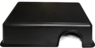 NA Gecko Accessories Cachette pour reptiles en plastique polypropylène facile à nettoyer (sans motif, L)