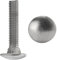 FASTON® Flachrundschrauben Schlossschrauben M16x60 mm Edelstahl A2 V2A (2 Stück) mit Vierkantansatz DIN 603 Flachrundkopf Schrauben Schloßschrauben Vollgewinde