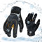Vgo... 1 Paar Winter Mechaniker Arbeitshandschuhe, 32°F/0℃ kältefest, wasserdicht, stoßfest, strapazierfähig, Anti-Vibration (SL8849FW)