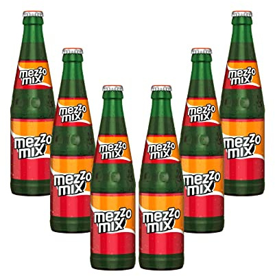 Mezzo Mix 6er Set Mezzo Mix 6x 0,33L inkl. Pfand MEHRWEG Glas Cola küsst Orange