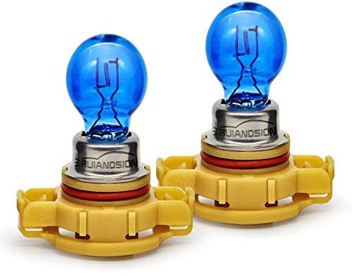 Ruiandsion 2504 PSX24W - Bombillas halógenas de 12 V, 24 W, faros antiniebla, color blanco xenón, paquete de 2