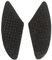 QIUMING Motorräder Tank Gummi Schutz Aufkleber Universal Motorcycle Side Gas Knee Grip Protection Non-Slip Rubber Decal Sticker 3D Motorrad Anti Rutsch Aufkleber Motorcycle Tank Traction Pad