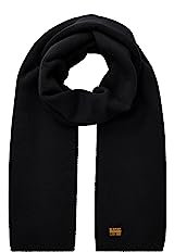 G-STAR RAW Herren Effo Schal, Schwarz (dk black D17793-C754-6484), PC