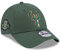 New Era Milwaukee Bucks NBA Team Side Patch Green 9Forty Adjustable Cap - One-Size