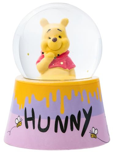 Disney Winnie Puuh Oh, Bother beleuchtete Mini-Schneekugel, 7,9 cm hoch