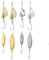 RIGGED & READY TRAVEL FISHING - Small Fish Rig Premium Spinners and Spoons - 8pcs Barbless Fishing Lures Set – 4 Spinners, 100% Barbless - Classic Designs (Small - 8 Piece)