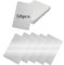 Blank Visitenkarten, 50 Stück Metallkarte 8,6 X 5,4 Cm, Aluminiumlegierung Dicke 0,21mm, metall visitenkarten, laser material, Silberfarbige Lasergravierte Visitenkarte für Visitenkarten
