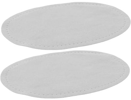 OSALADI 1 Paar Knieschützer und Ellbogenschützer Stoffreparaturflicken Flicken für Bekleidung Flecken Kleidungsflicken Pullover reparieren Flicken Ellenbogen-Patches Leder Grau